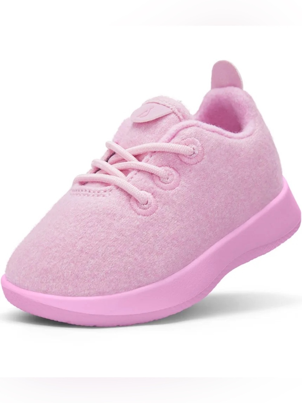 NIB Allbirds Smallbirds Wool Runner Buoyant Pink Toddler Size 5T Sneakers